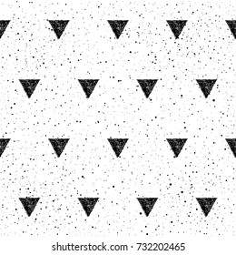 Abstract doodle seamless patten background. Monochrome black and white patten for design greeting card, modern party invitation, halloween holiday menu, bag print, t shirt design etc.