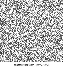 Abstract doodle seamless pattern