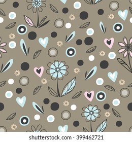 Abstract doodle seamless pattern texture background. vector illustration. style elements. Vintage vector card. Hand drawn doodle vector illustration. Floral pattern. colorful backdrop