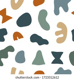 Abstract doodle seamless pattern for use in design for textile, dress  bag or t shirt print, wallpaper, wrapping etc