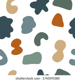 Abstract doodle seamless pattern for use in design for textile, dress  bag or t shirt print, wallpaper, wrapping etc