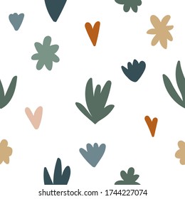 Abstract doodle seamless pattern for use in design for textile, dress  bag or t shirt print, wallpaper, wrapping etc