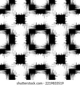 Abstract doodle work  of geometric  textile design.