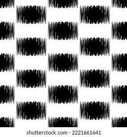 Abstract doodle work  of geometric  textile design.
