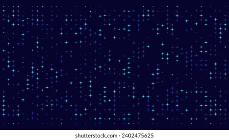 Abstract dor, round, square vector background.