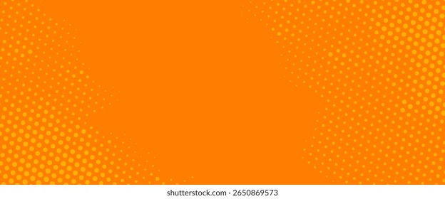 Abstract dot background. Grunge halftone orange background. orange and yellow sand wallpaper. Faded grit noise texture.