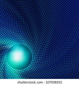Abstract dot background template mosaic. EPS 8 vector file included