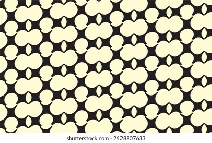Abstract Dot Batik Design – Unique Circular Ethnic Ornament