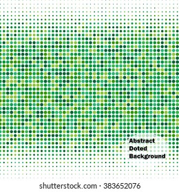 Abstract dot brown background. Halftone. Vector illustration for use in your design.