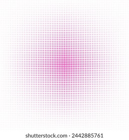 Abstract dot circle white pink seamless stylish pattern background. Halftone Pattern with Dynamic Symbol.