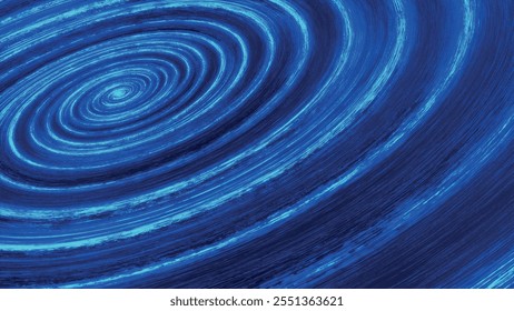 Digitale kreisförmige abstrakte Punktpartikelwelle. Spiralportal. Flüssigkeitswirbel. Whirlpool. Hypnotischer Hintergrund. Heller digitaler leuchtender Kreis. Drehtrichter. Abstrakte Vektorgrafik.