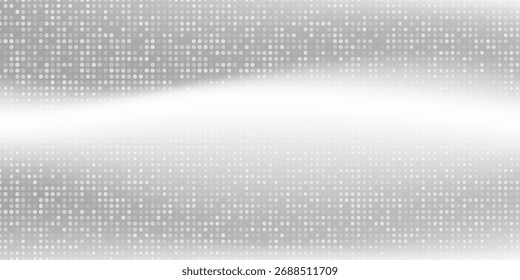 Fondo abstracto de la hoja del punto Abstractas con la textura del espejo del metal. Superficie de gradiente cromado con brillo ligero simple abstracto