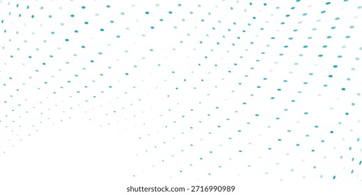 Ponto abstrato Gradiente Cor azul Meio-tom Fundo Pontos escalonados Padrão moderno Abstrato Simples