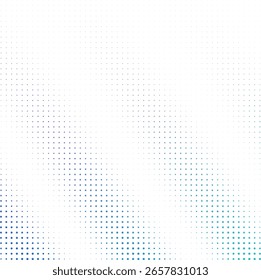 Abstract dot gradient composition with diagonal lines and vibrant color transitions