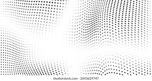 Abstract dot halftone gradient texture. Vanishing polka dot background. Repeating dots gradation pattern modern abstract simple art