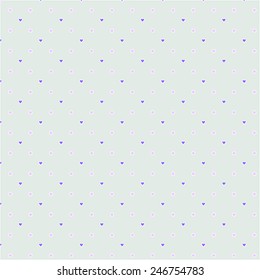 Abstract dot heart pattern 