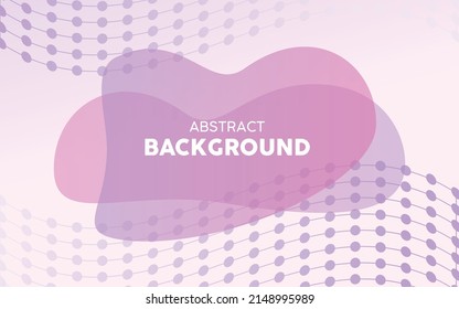 Punto abstracto y línea horizontal y área sombreada. Fondo abstracto vectorial.