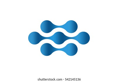 Abstract Dot Liquid Icon