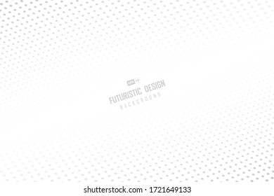 Abstract dot pattern design of technology artwork background. Use for ad, poster, artwork, template design, print. illustration vector eps10