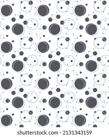 Abstract dot pattern. Multi color.  Geometric shapes vector