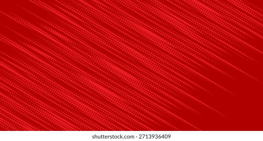 Fondo de gradiente gráfico de movimiento rojo de punto Abstractas.

