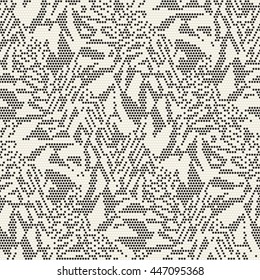 Abstract dot textured background. Seamless pattern.