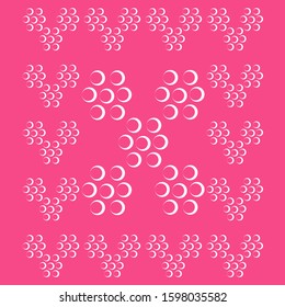 abstract dot vector patterns. line geometric pattern for your design.