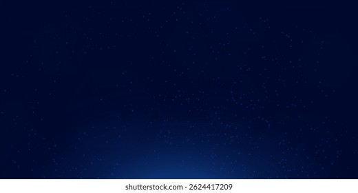 Abstract dot white blue pattern gradient texture technology background.