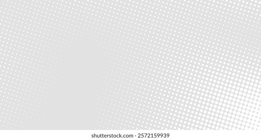 Abstract dot white gray wave light technology texture background. Abstract big data digital art simple design modern
