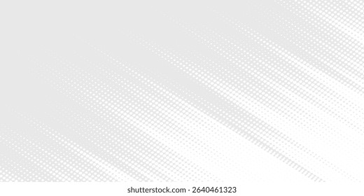Abstract dot white gray wave light technology texture background. Abstract big data modern simple