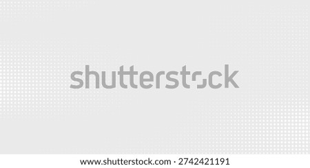 Abstract dot white gray wave light technology texture background. Abstract big data digital simple art