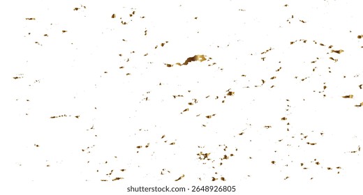 Abstract doted and confetti golden glitter and zigzag ribbon particles splatter on transparent background. Luxury golden glitter confetti that floats down falling bokeh celebration background.