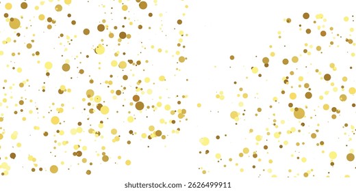 Abstract doted Golden glitter background. Luxury sparkling confetti. Celebration falling doted gold glitter. gold, luxury, isolated, light, background, white, vector, texture, bright, glow, modern