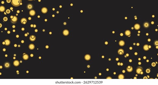 Abstract doted Golden glitter background. Luxury sparkling confetti. Celebration falling doted gold glitter. gold, luxury, isolated, light, background, white, vector, texture, bright, glow, modern,