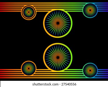 Abstract dots background