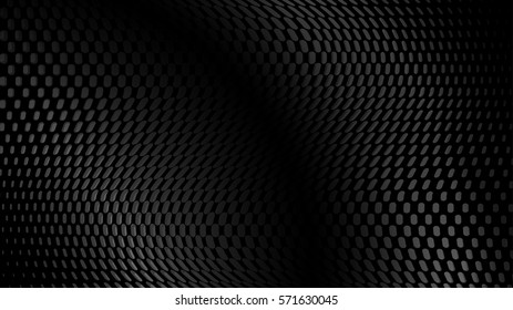 Abstract dots background in black colors