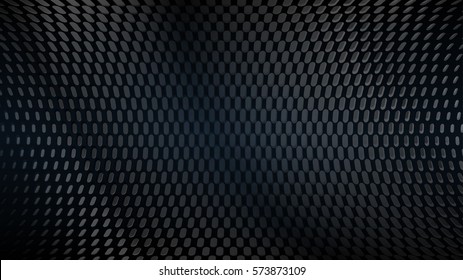 Abstract dots background in black colors