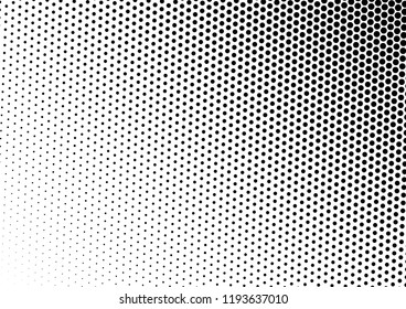 Abstract Dots Background. Black and White Monochrome Backdrop. Vintage Texture. Halftone Overlay. Vector illustration