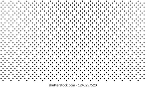 Abstract dots background. Black white random grunge dots texture. Pop Art circle comic pattern. Abstract geometric ornament vector pattern. Template for presentation flyer, business cards, stickers