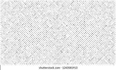 Abstract dots background. Black white random grunge dots texture. Pop Art circle comic pattern. Abstract geometric vector pattern. Template for presentation flyer, business cards, stickers, report