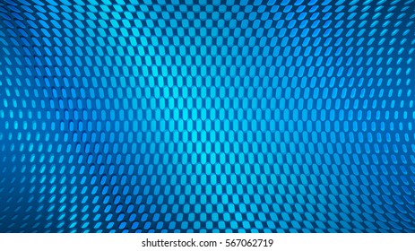 Abstract dots background in blue colors
