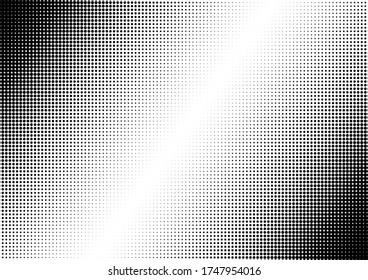 Abstract Dots Background. Fade Overlay. Pop-art Backdrop. Grunge Modern Texture. Vector illustration