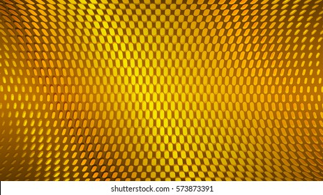 Abstract dots background in golden colors