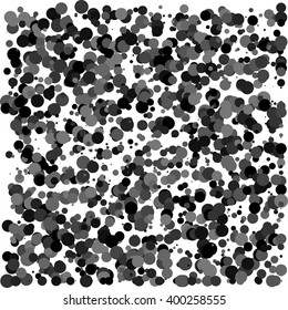 Abstract dots background. Grayscale dot texture