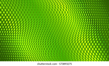 Abstract dots background in green colors