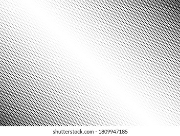 Abstrakter Punkthintergrund. Grunge bedrückte Overlay. Fade Halftone Hintergrund. Punktmuster Vektorgrafik