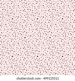 Abstract dots background. Grunge texture, seamless pattern. Vector Illustration.