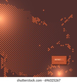 Abstract dots background. Halftone texture for wallpapers and backgrounds. Vector illustration.