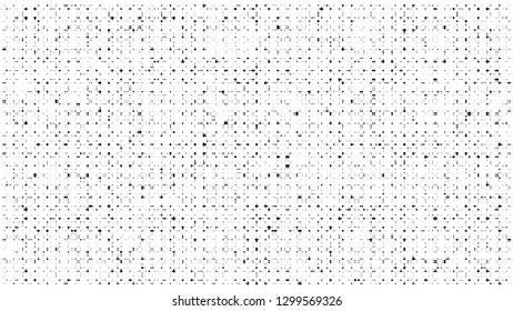 Abstract dots background. Monochrome grunge texture. Halftone Pop Art comic pattern. Polka dot. Geometric vector pattern. Template for presentation flyer, business cards, stickers, report, fabric