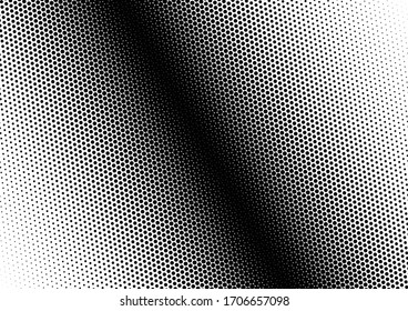 Fondo de puntos abstractos. Superpuesto moderno monocromo. Puntos Grunge Fondo. Patrón Vintage pop-art. Ilustración del vector